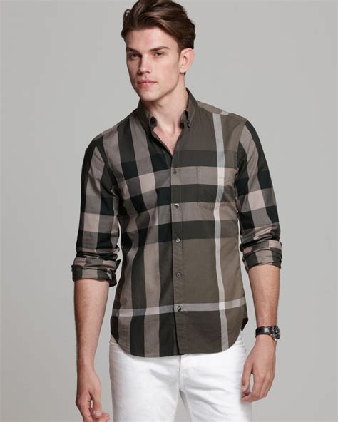 burberry men shirts